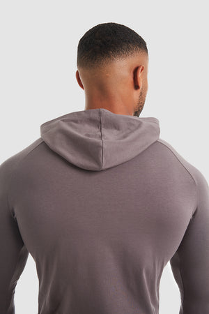 Hooded Top in Mole - TAILORED ATHLETE - USA