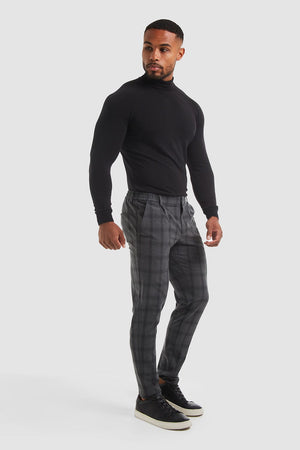 Window Pane Check Pants - TAILORED ATHLETE - USA