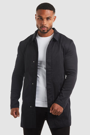 Performance Coat in Black - TAILORED ATHLETE - USA