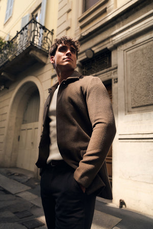Car Coat in Mocha