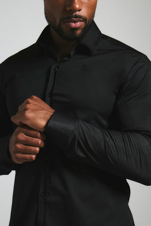 Athletic Fit Signature Shirt 2.0 in Black