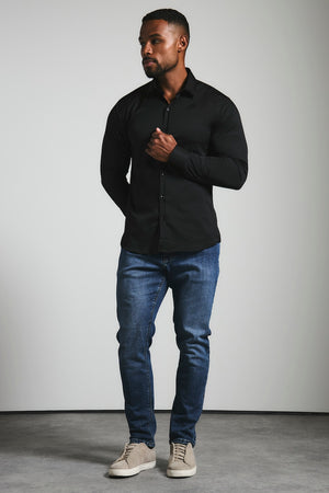 Athletic Fit Signature Shirt 2.0 in Black