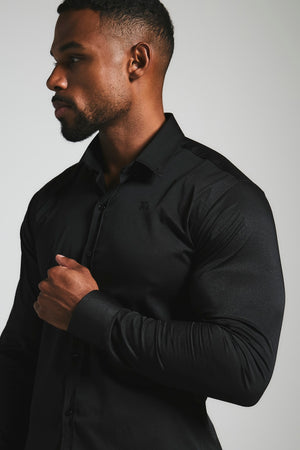 Athletic Fit Signature Shirt 2.0 in Black
