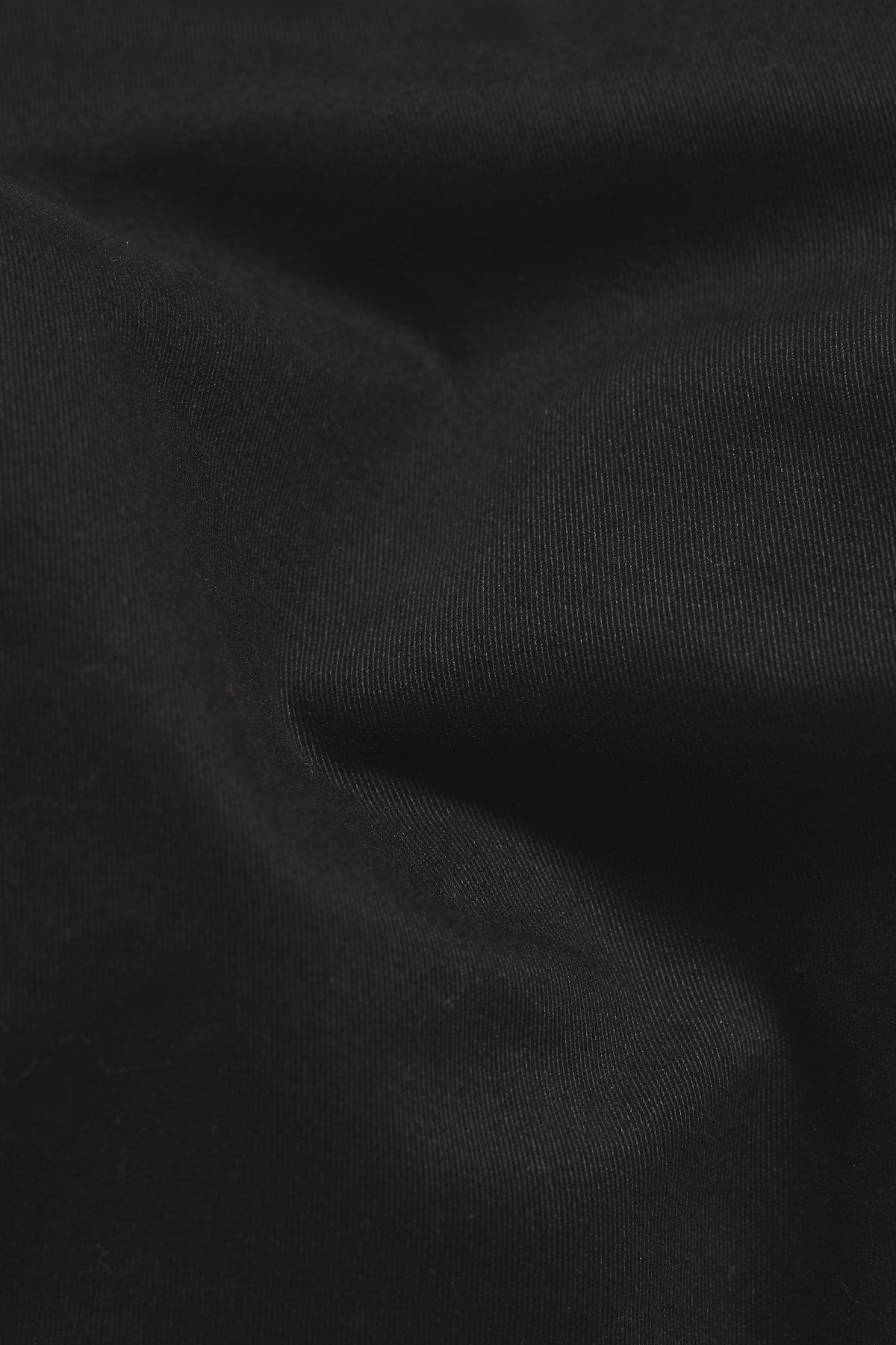 Athletic Fit Cotton Stretch Chino Pants in Black