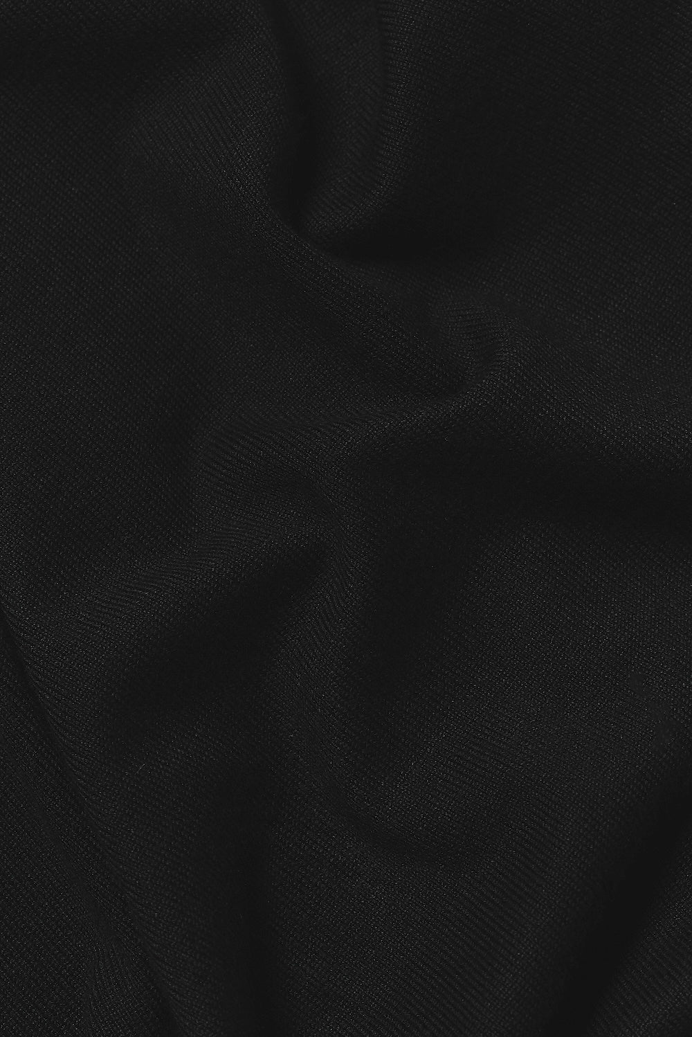 Fine Gauge Knitted T-Shirt in Black - TAILORED ATHLETE - USA