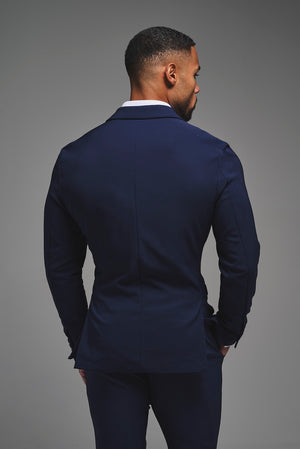 True Athletic Fit Tech Suit Jacket in Navy - TAILORED ATHLETE - USA