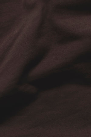 Fine Tipped T-Shirt in Chocolate and Black - TAILORED ATHLETE - USA