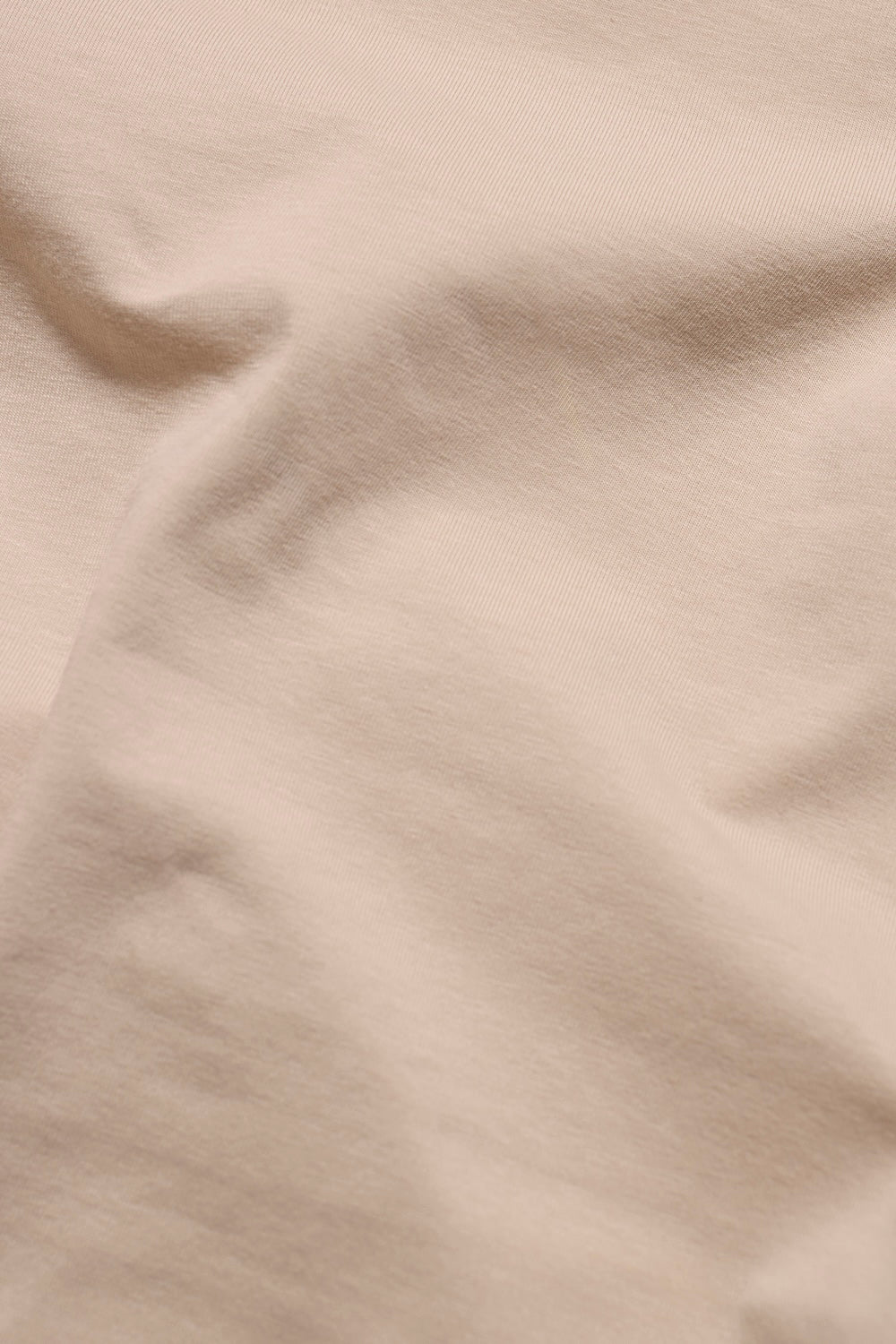Tipped Fashion T-Shirt in Stone and Mushroom