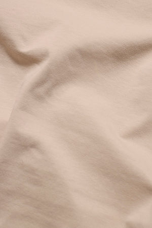 Tipped Fashion T-Shirt in Stone and Mushroom