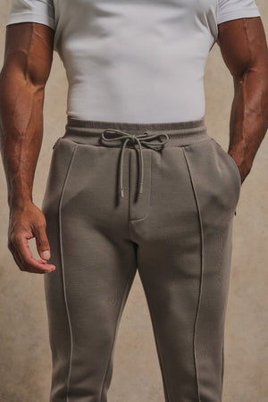 Luxe Sweat Smart Joggers in Mushroom