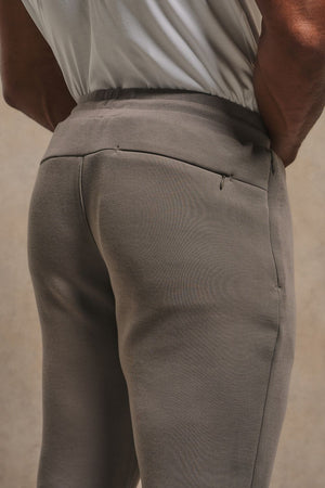 Luxe Sweat Smart Joggers in Mushroom