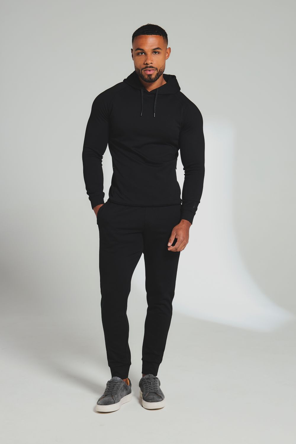 Interlock Sweat Joggers in Black