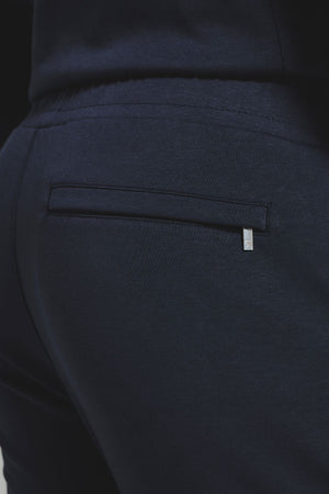 Interlock Sweat Joggers in Navy