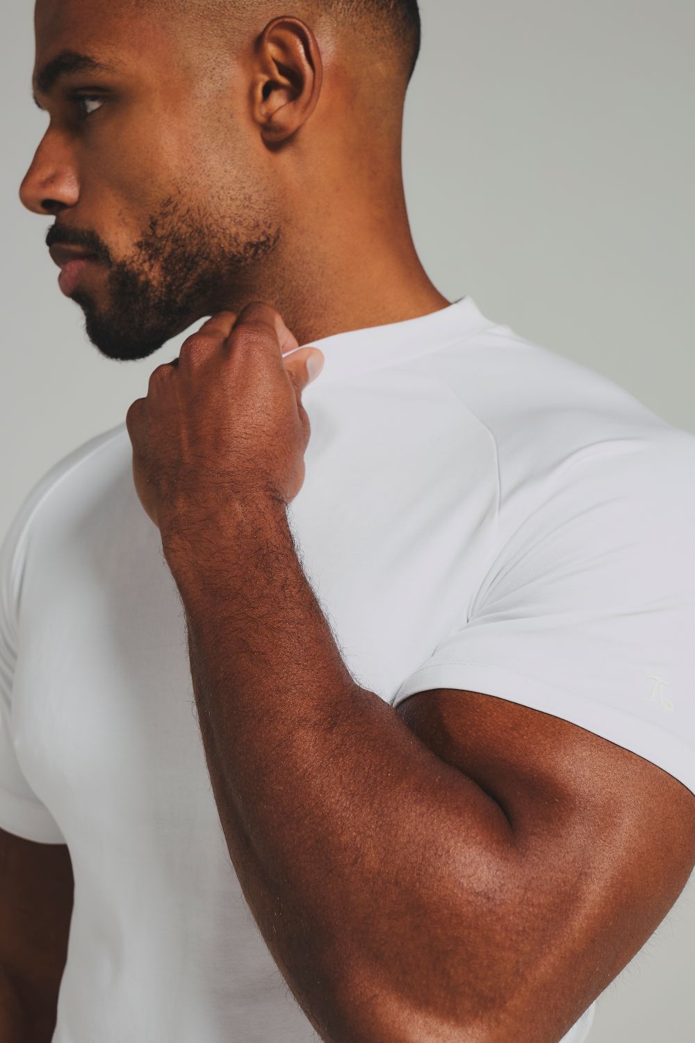 Interlock Jersey T-Shirt in White