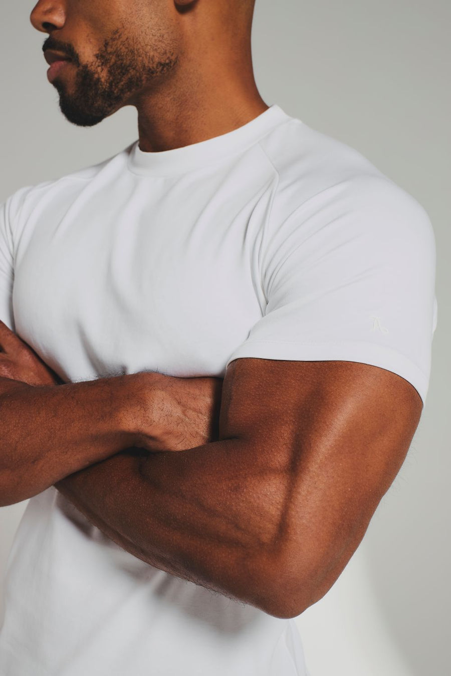 Interlock Jersey T-Shirt in White