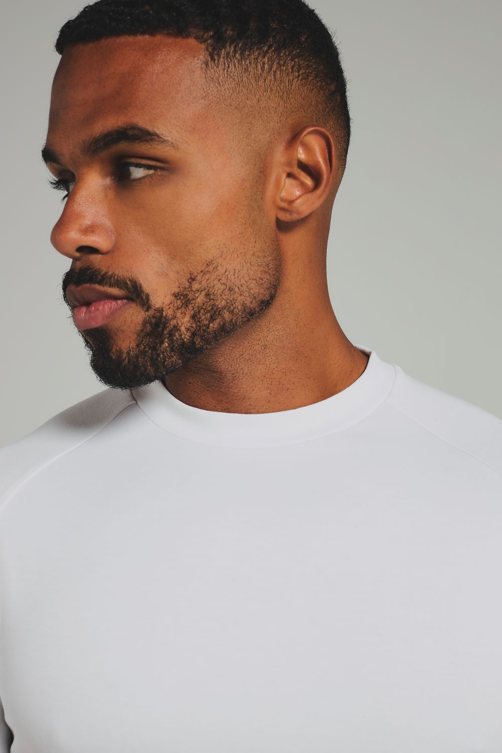 Interlock Jersey T-Shirt in White