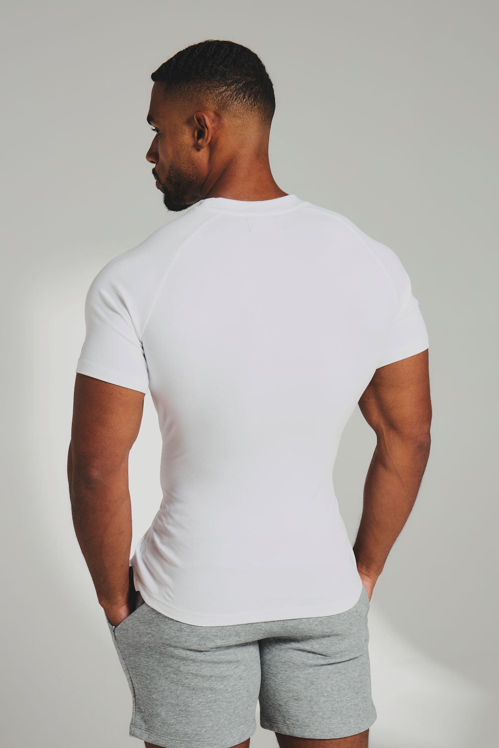 Interlock Jersey T-Shirt in White