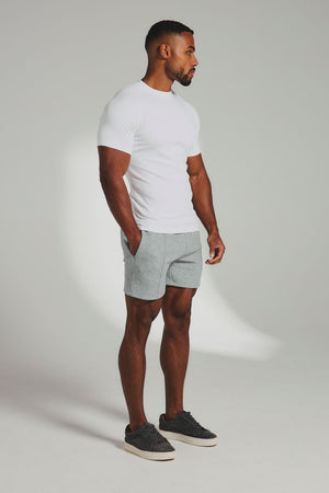 Interlock Jersey T-Shirt in White