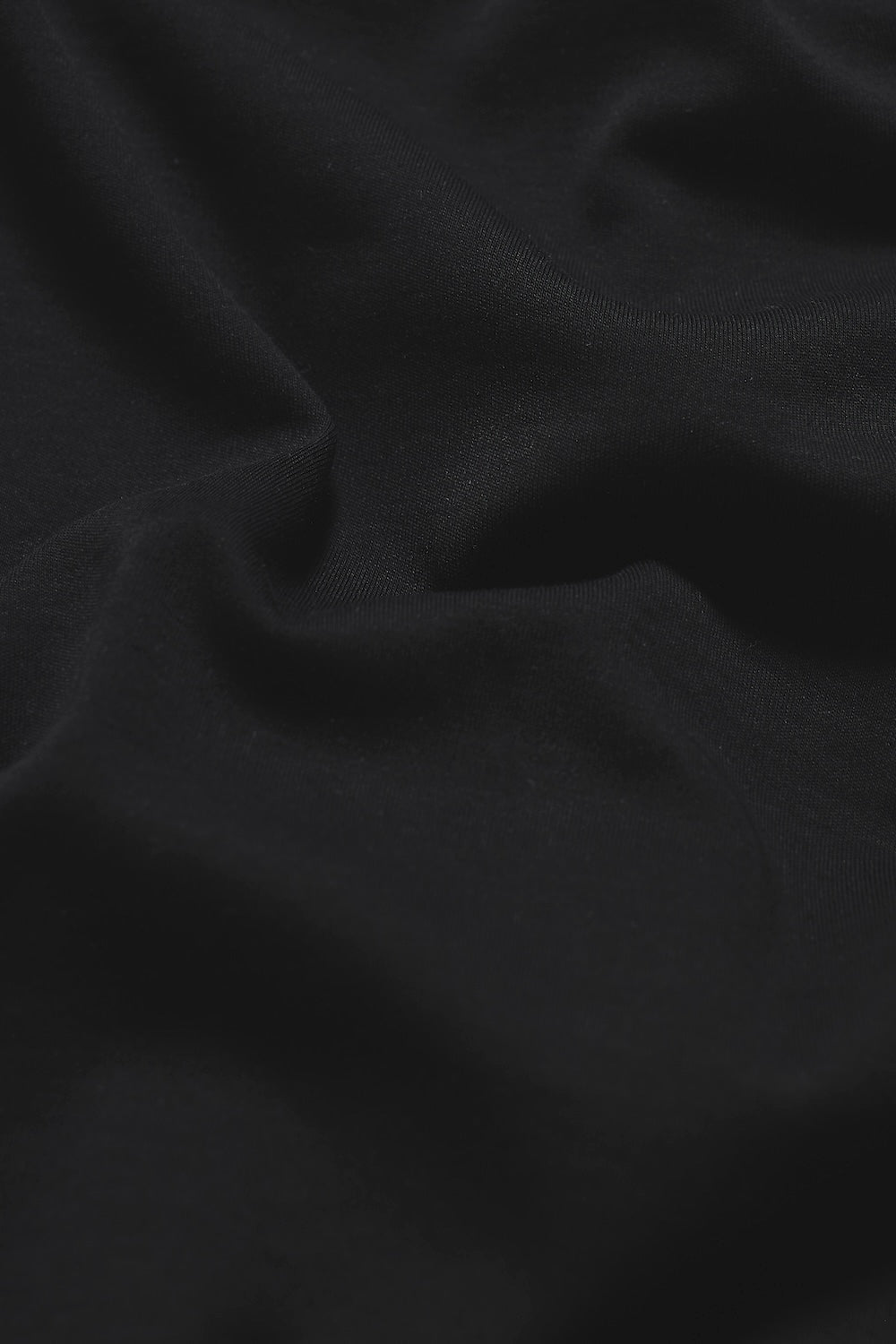 Interlock Jersey T-Shirt in Black
