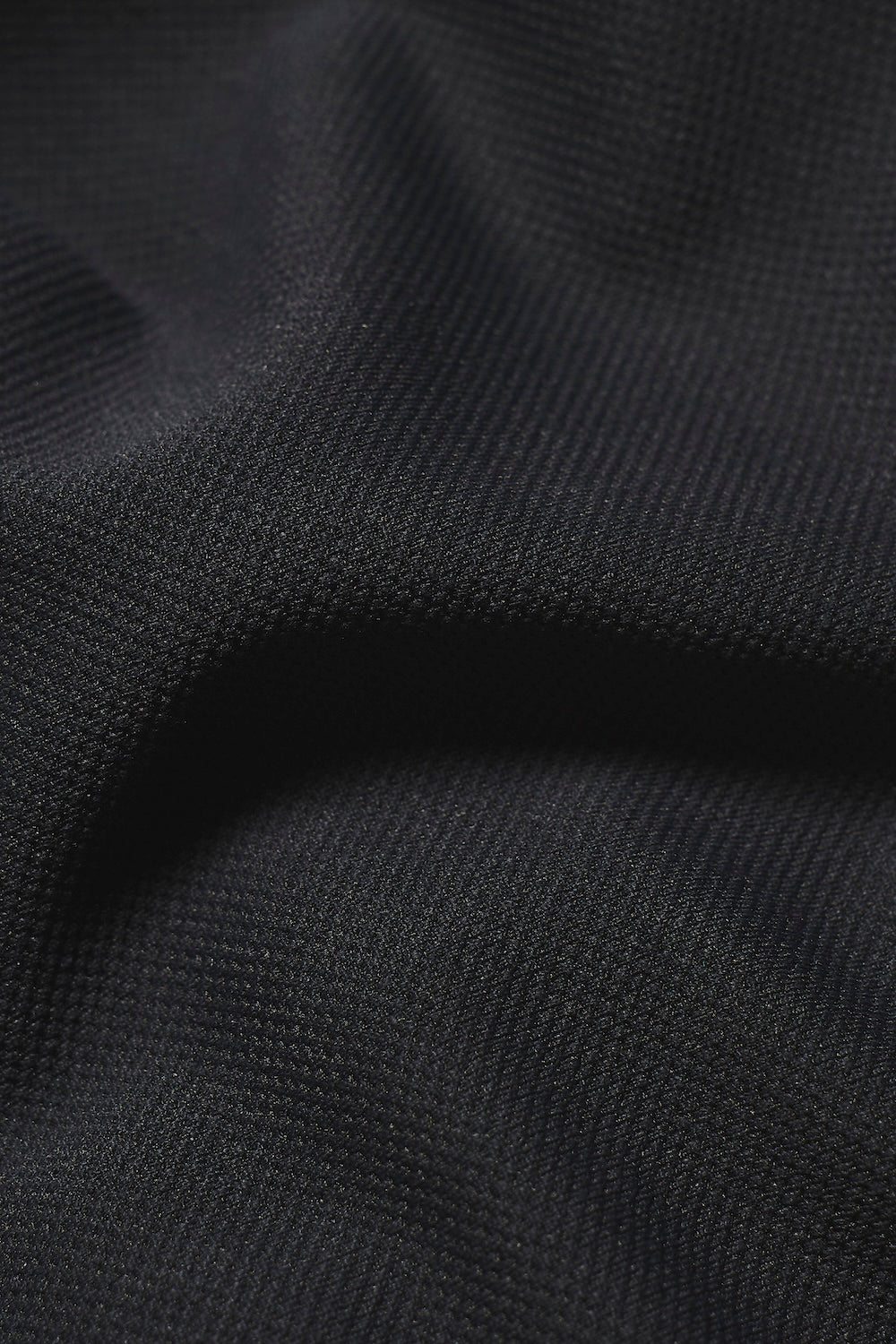 Textured Tipped T-Shirt in Charcoal with White & Grey Tipping