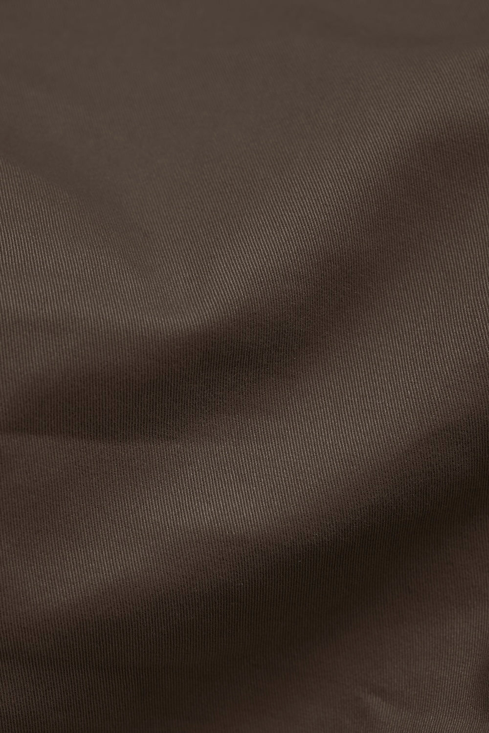 Athletic Fit Cotton Stretch Chino Trousers in Dark Taupe
