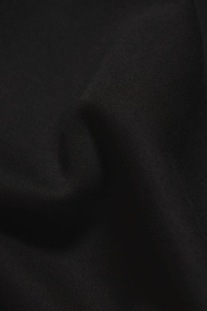 Luxe Sweat Shacket in Black
