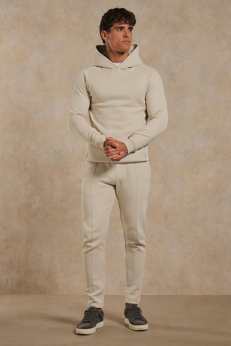 Luxe Sweat Hoodie in Chalk