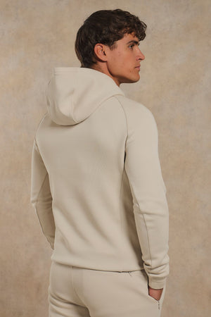 Luxe Sweat Hoodie in Chalk