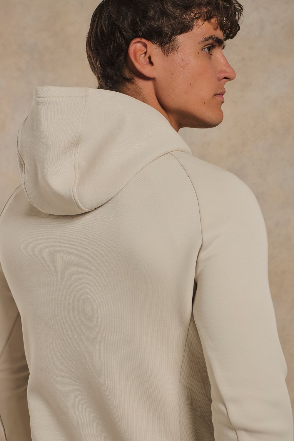 Luxe Sweat Hoodie in Chalk