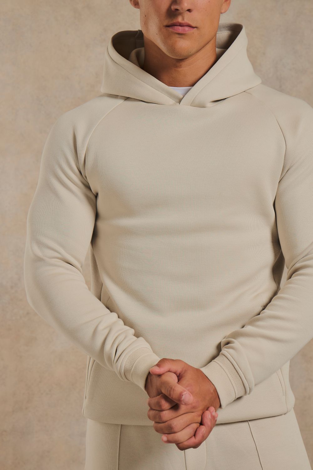 Luxe Sweat Hoodie in Chalk