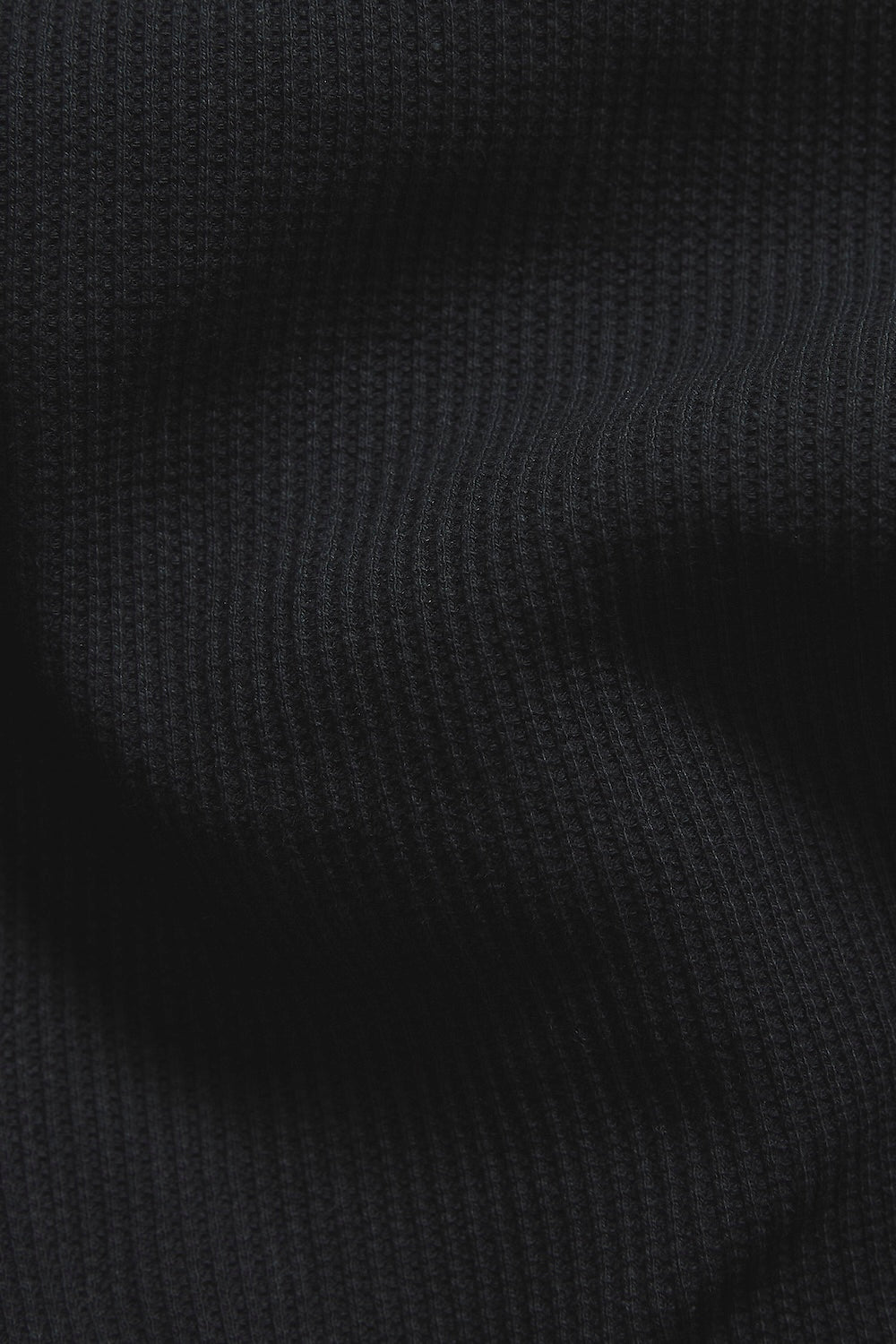 Textured Buttonless Polo Shirt in Black - TAILORED ATHLETE - USA