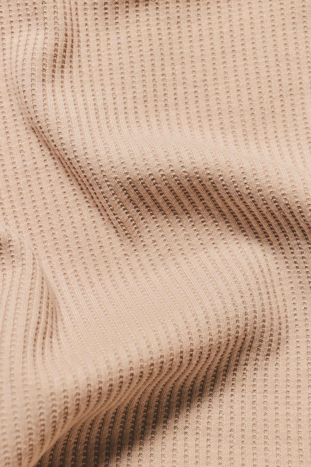 Textured Colour Blocked T-Shirt in Stone and White - TAILORED ATHLETE - USA