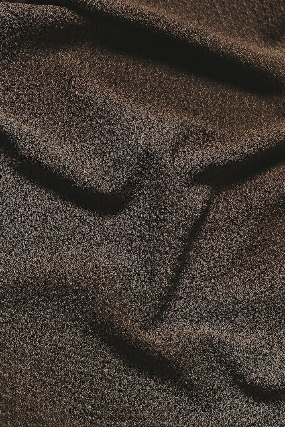 Textured Cuban Collar Shirt in Mocha - TAILORED ATHLETE - USA