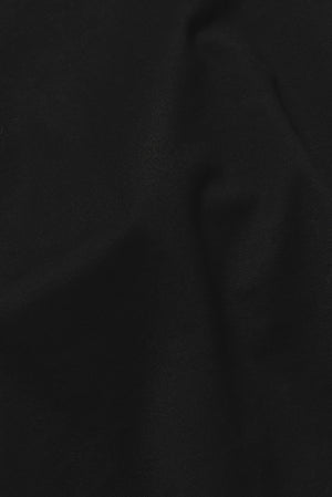 Tipped Zip Neck Polo in Black and Stone - TAILORED ATHLETE - USA