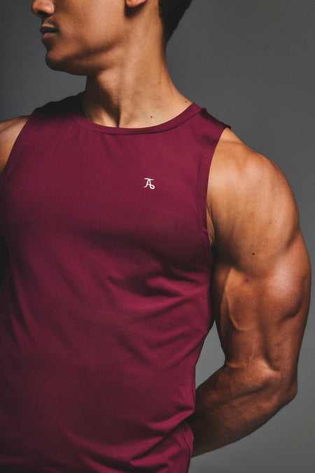 Training Tank Top in Burgundy - TAILORED ATHLETE - USA