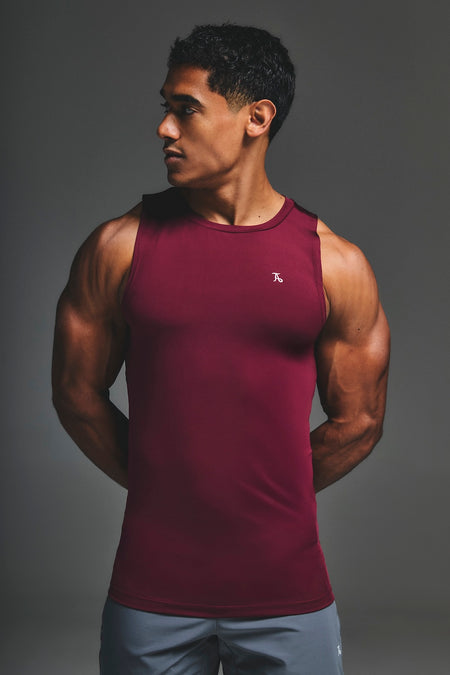 Training Tank Top in Burgundy - TAILORED ATHLETE - USA