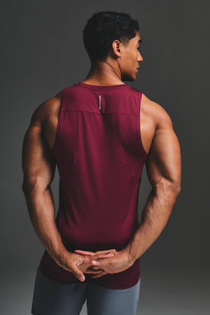 Training Tank Top in Burgundy - TAILORED ATHLETE - USA