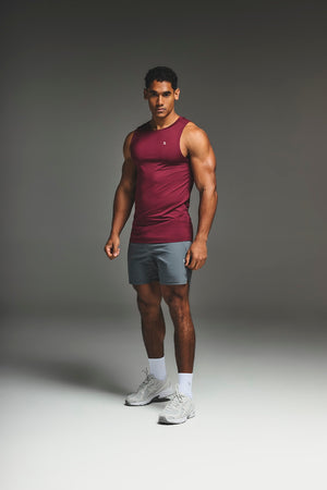 Training Tank Top in Burgundy - TAILORED ATHLETE - USA