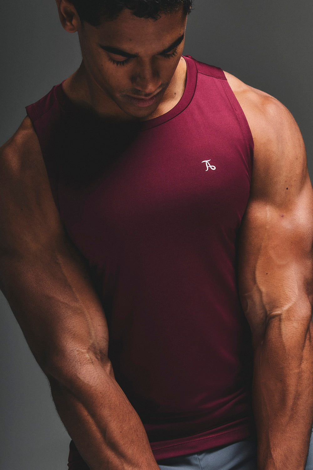 Training Tank Top in Burgundy - TAILORED ATHLETE - USA