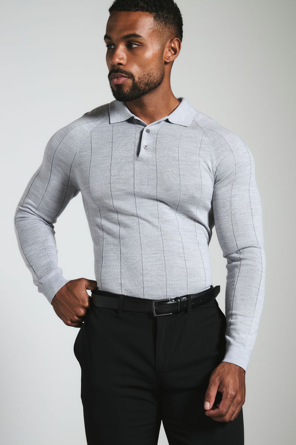 Athletic Fit Essential Pants in Black