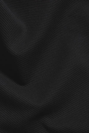 Twill Jersey Overshirt in Black - TAILORED ATHLETE - USA