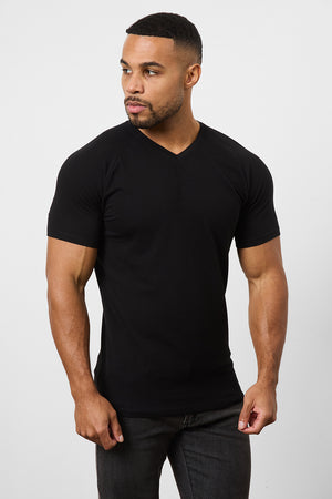 Athletic Fit Foundation V-Neck 5-Pack - TAILORED ATHLETE - USA