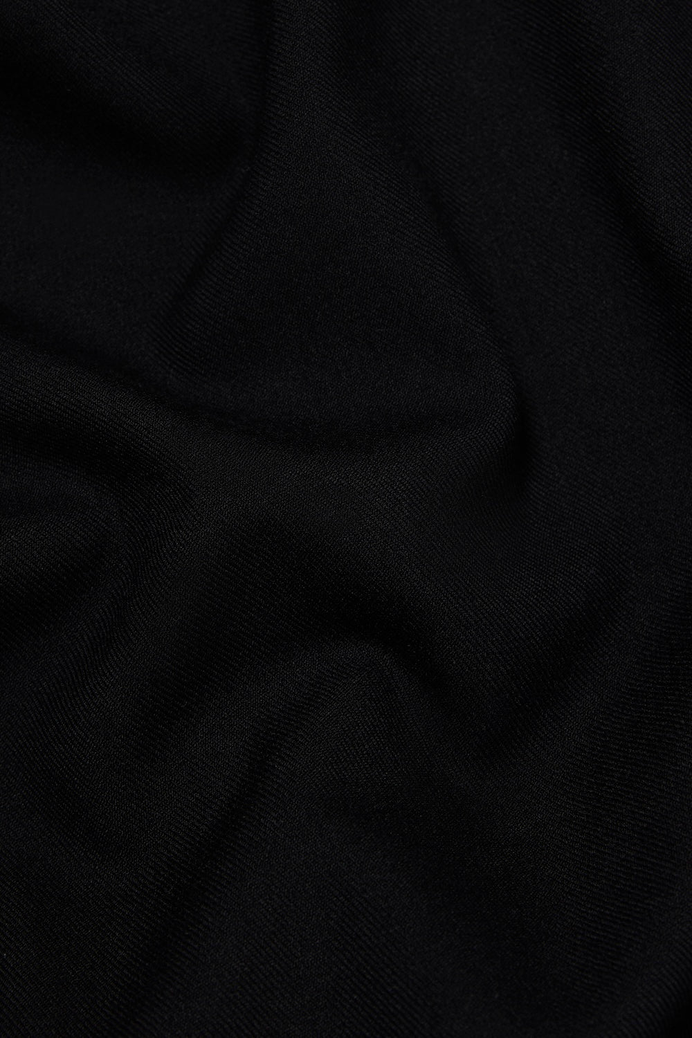 Woven Popper Overshirt in Black - TAILORED ATHLETE - USA