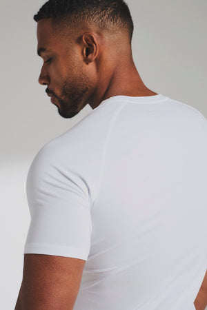 Premium Athletic Fit T-Shirt in White