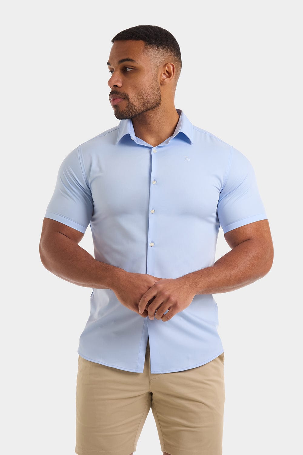 athletic fit short sleeve shirts