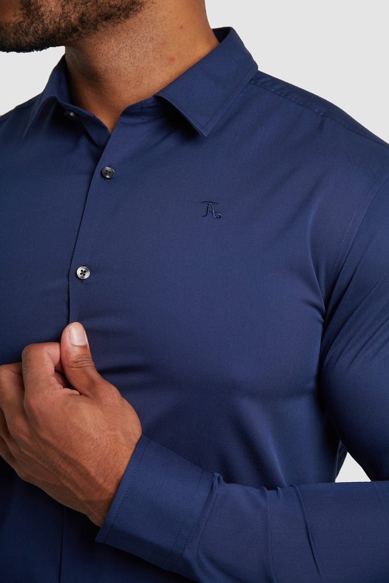 Bamboo Shirt in Midnight - TAILORED ATHLETE - USA