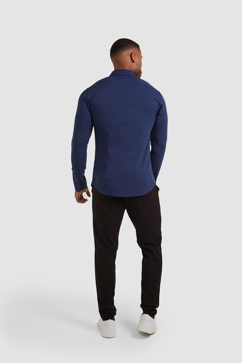Bamboo Shirt in Midnight - TAILORED ATHLETE - USA