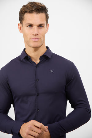 Bamboo Shirt in Midnight - TAILORED ATHLETE - USA