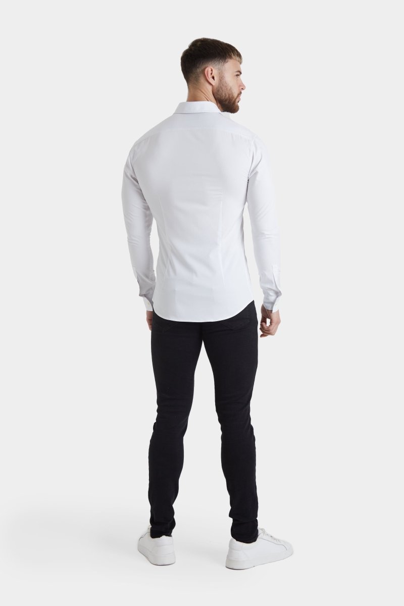 Bamboo Shirt in White - TAILORED ATHLETE - USA
