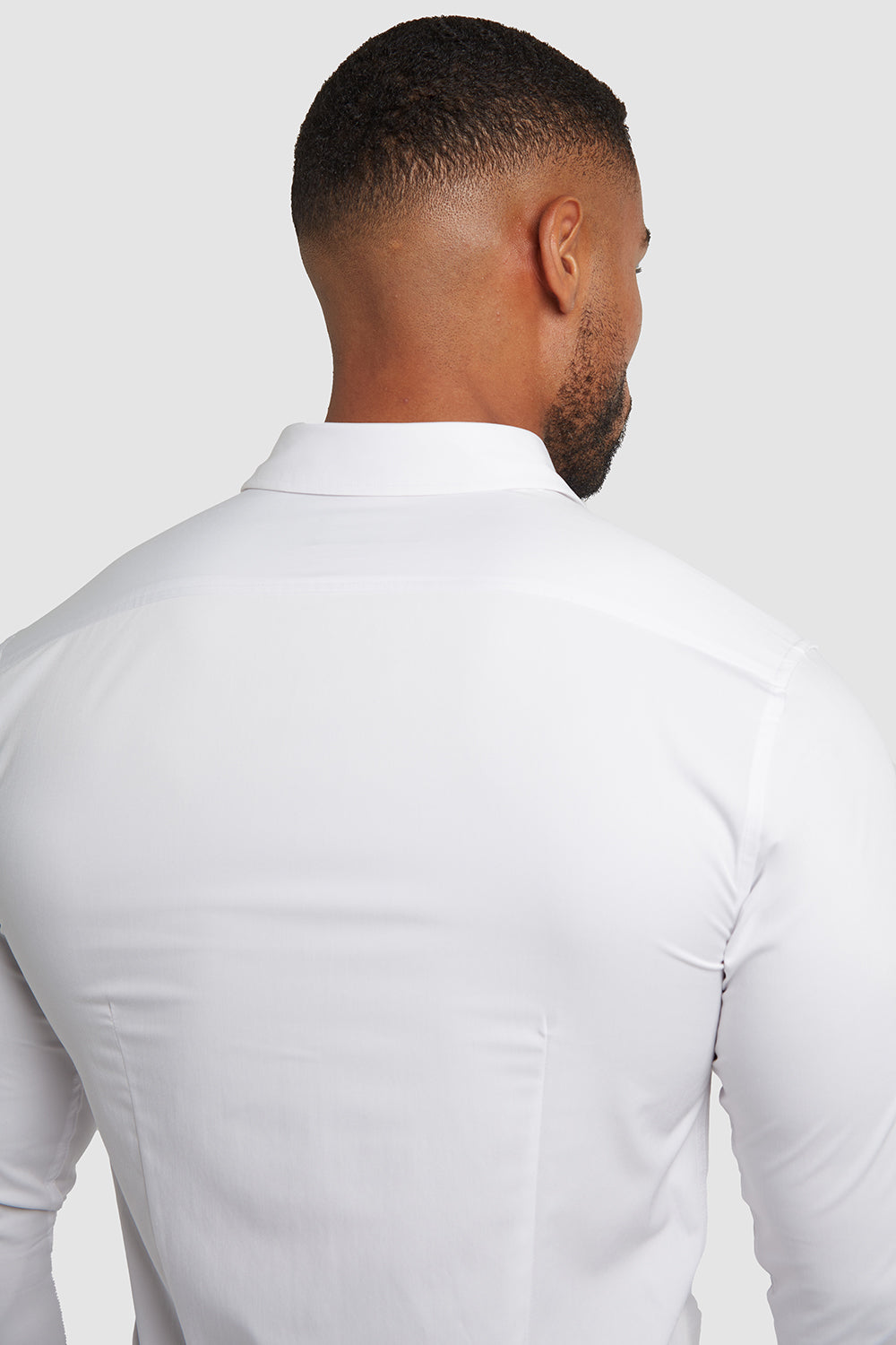 Boody Organic Bamboo Mens Long Sleeve T-Shirt - White - Size